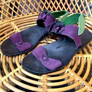 CYDWOQ Flower sandals size 37